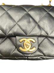 Chanel Funky Town Flap Bag Quilted Lambskin Mini Handbag